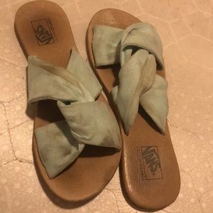 Vans sandals- they are like a mint color
